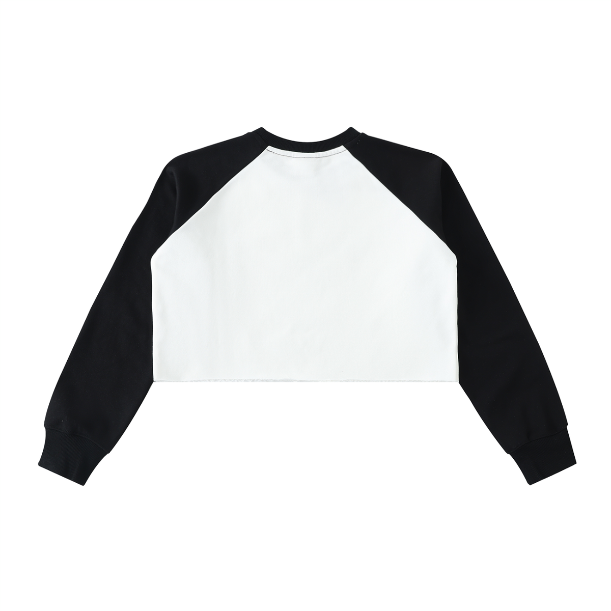 WATERGUN Crop Sweatshirt White