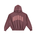 MURAN Logo Hoodie Maroon