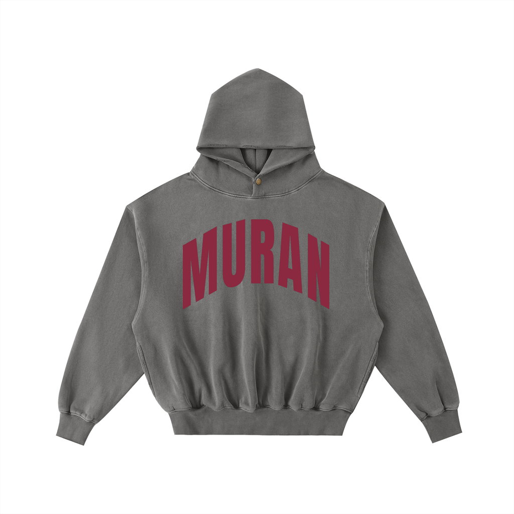 MURAN Logo Hoodie Dark Grey
