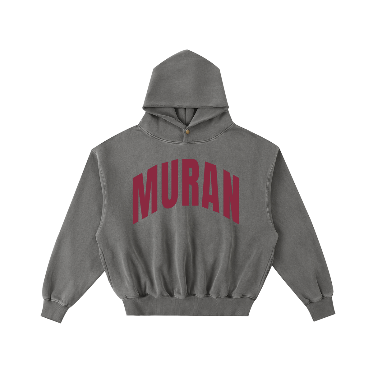 MURAN Logo Hoodie Dark Grey