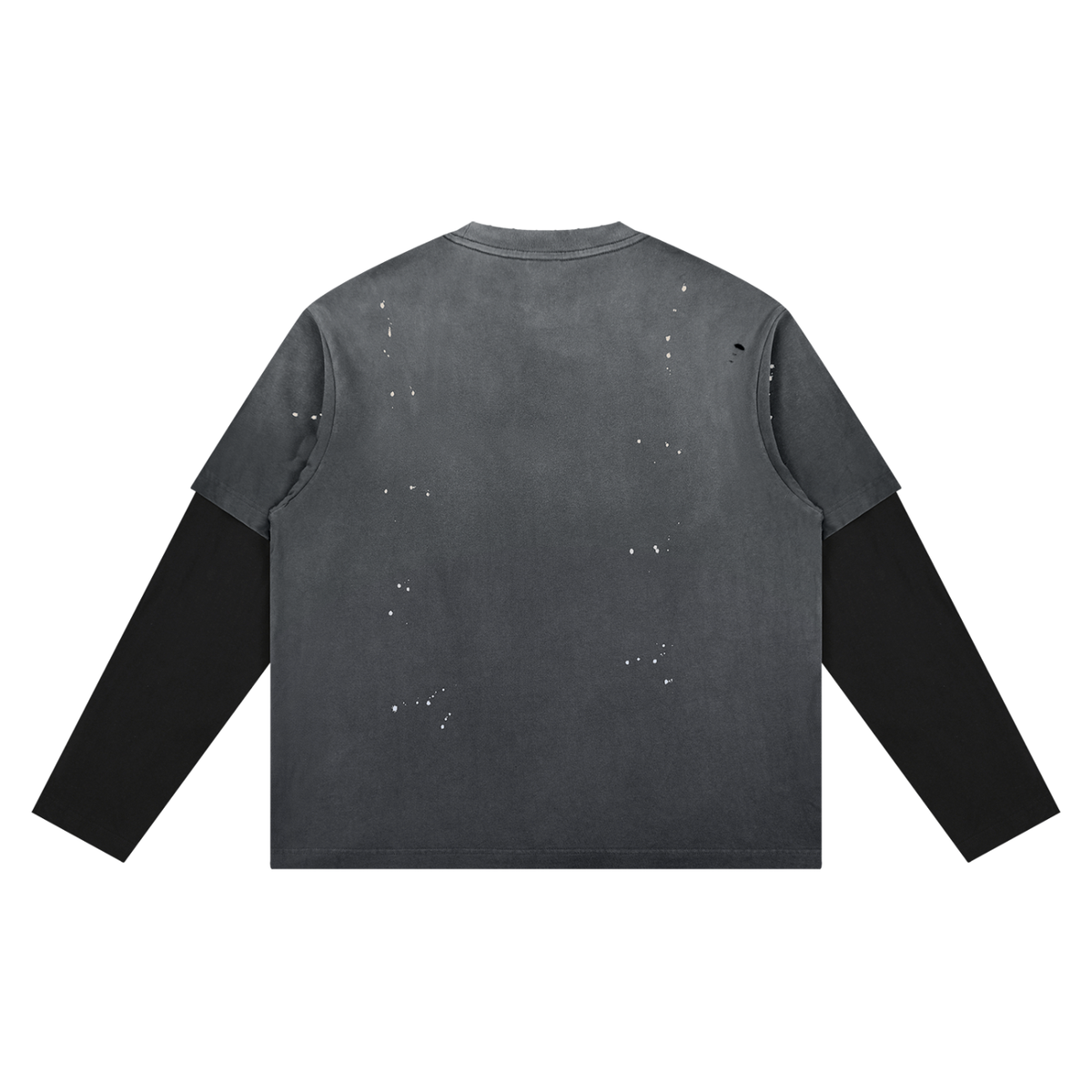 HEAVENLY Double Sleeve T-shirt Grey