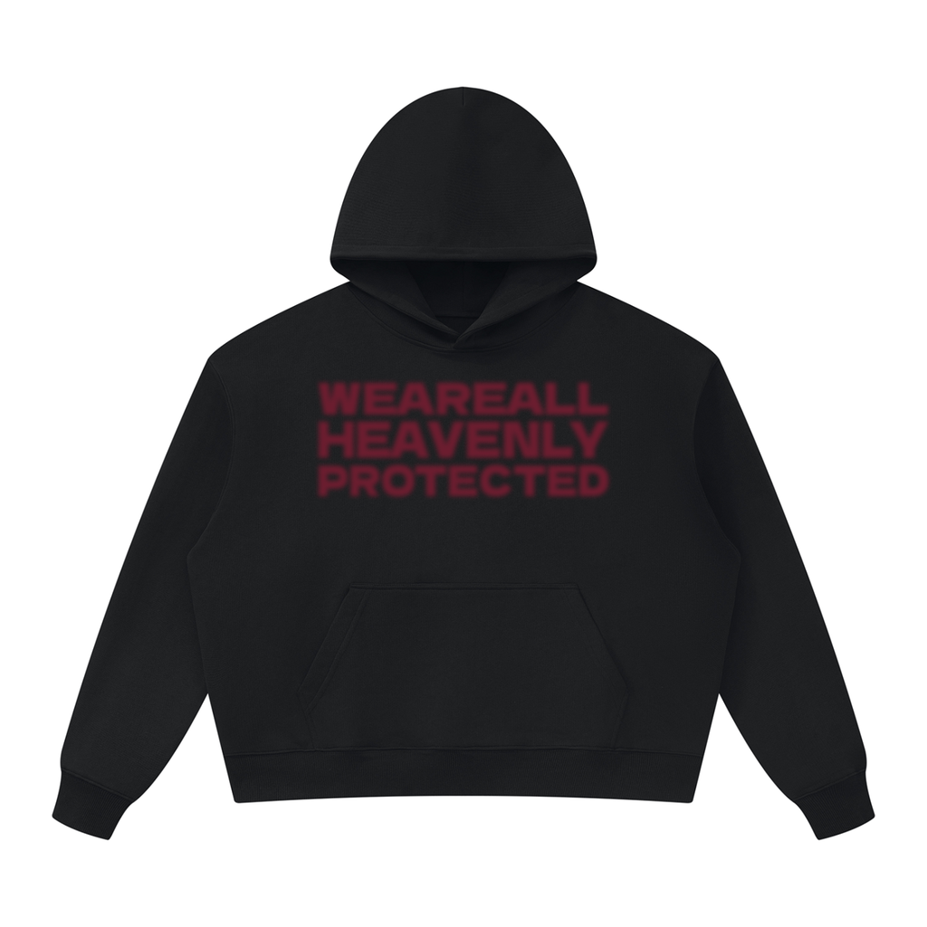 HEAVENLY Heavyweight Hoodie Black