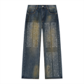 THOUSAND WORDS POEM Wide Leg Jeans