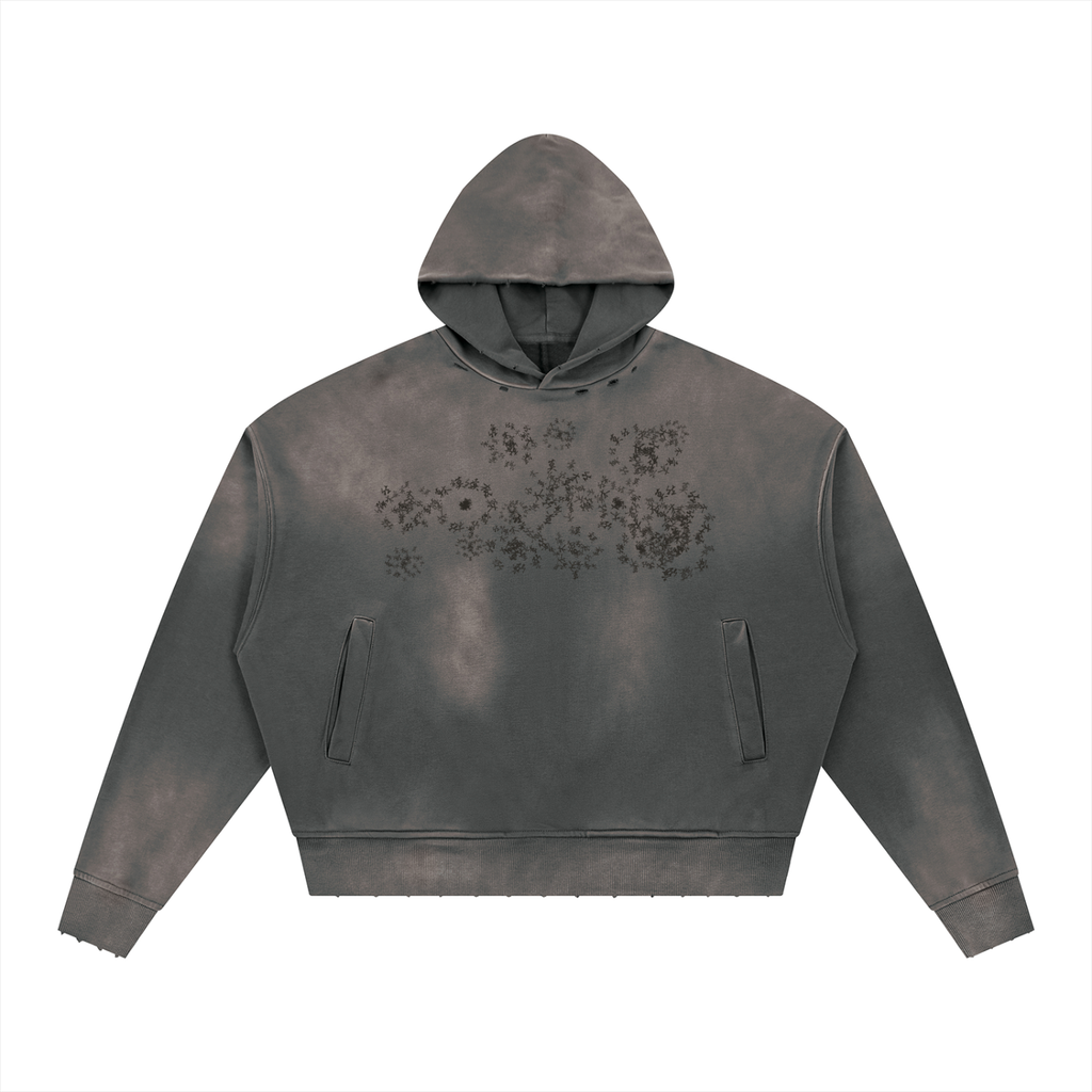SUNFADE Boxy Hoodie Dark Grey