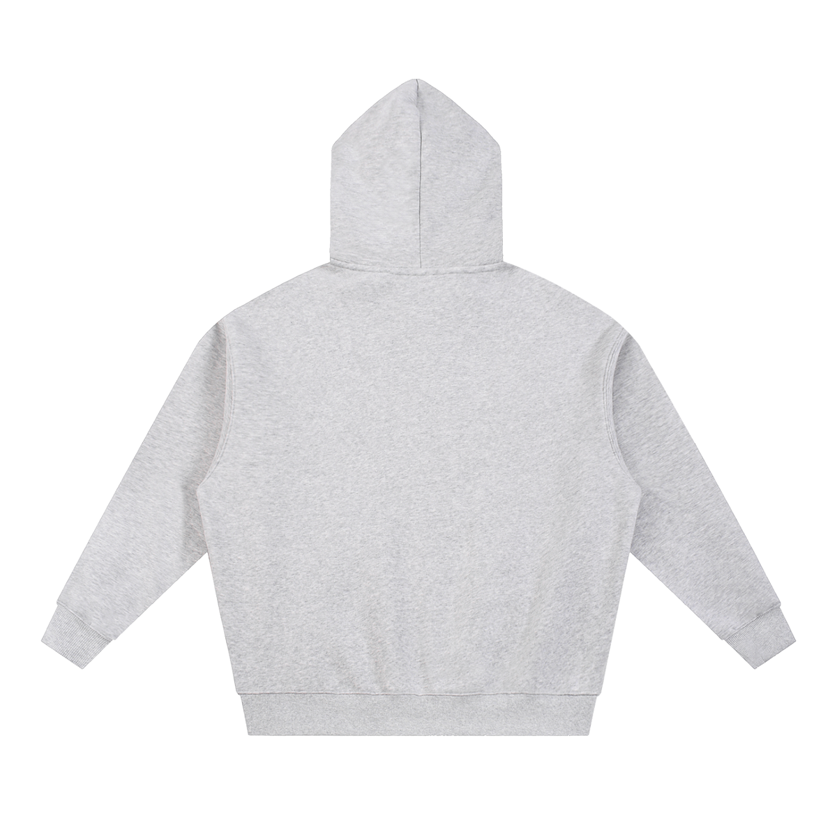 MURAN Boxy Zip-Up Hoodie Grey
