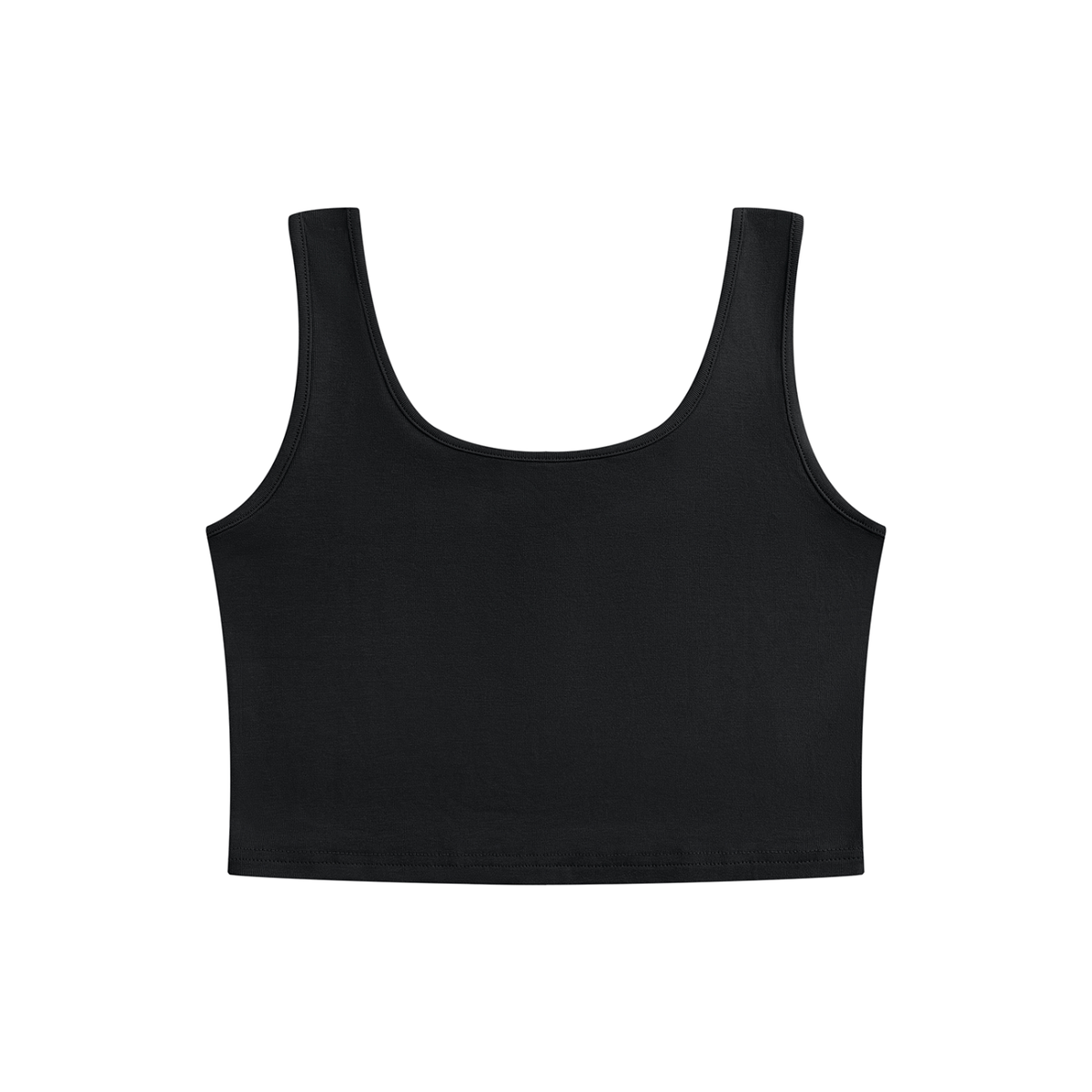 MURAN Cropped Tank Top Black