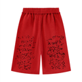 POEM Fleece Shorts Red