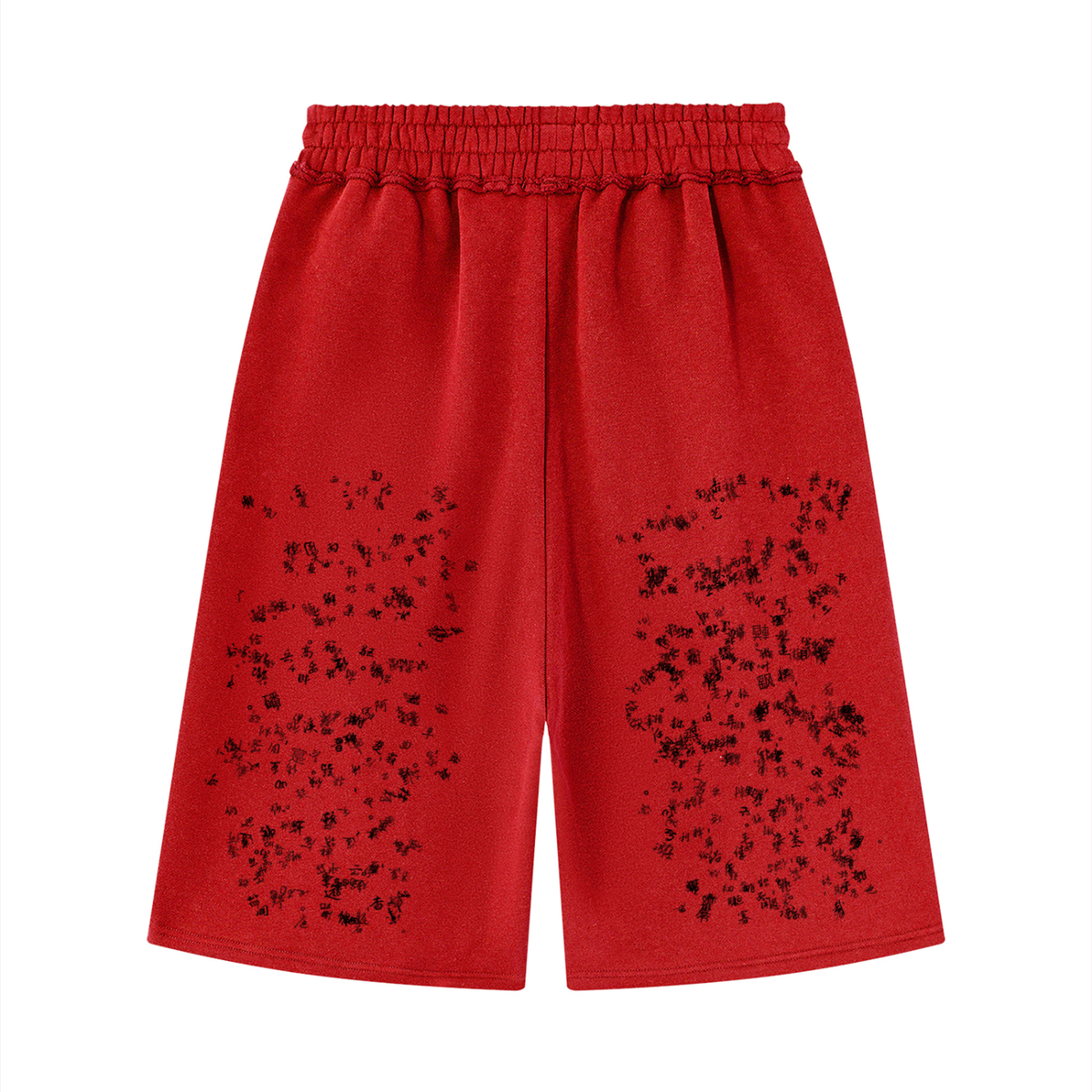 POEM Fleece Shorts Red