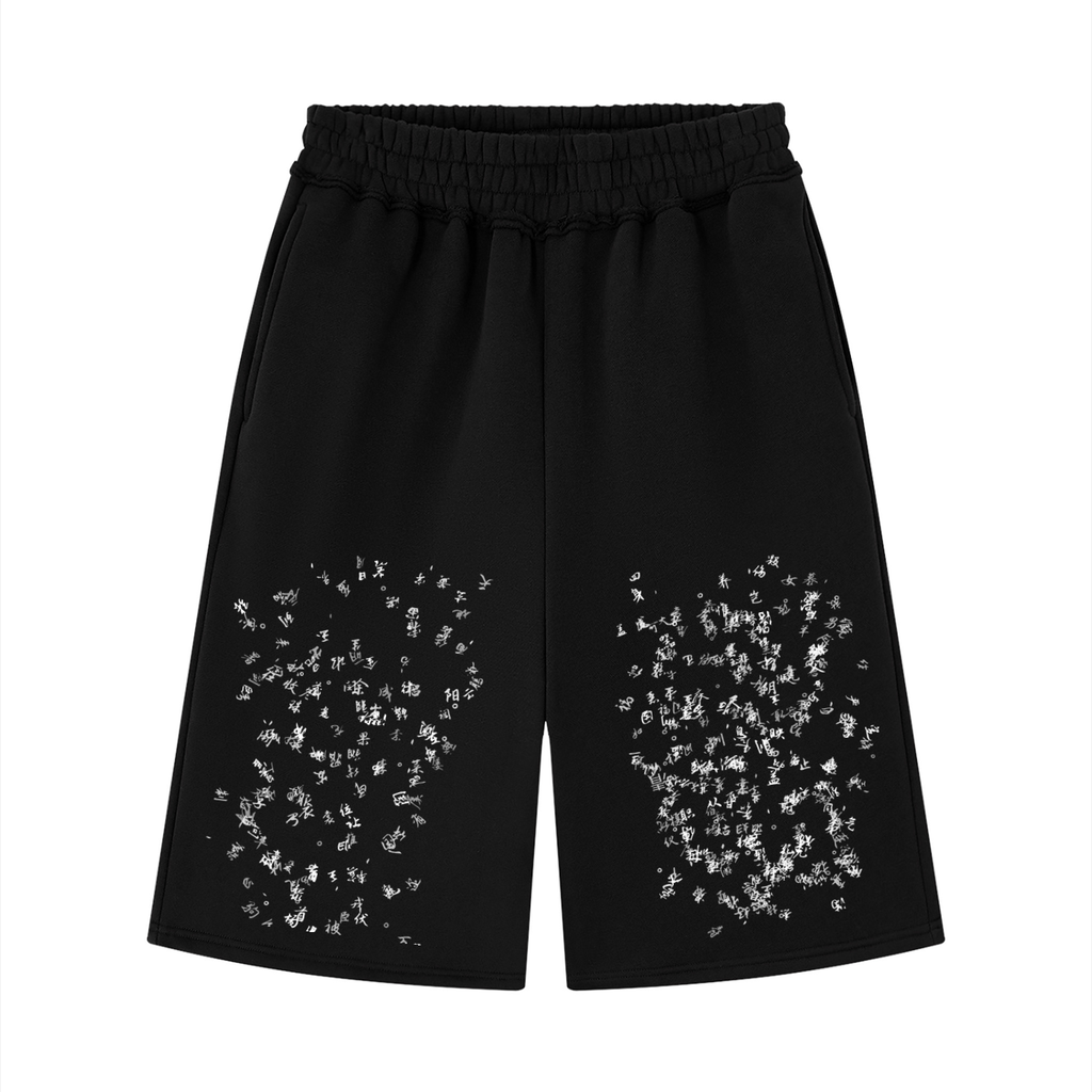 POEM Fleece Shorts Black