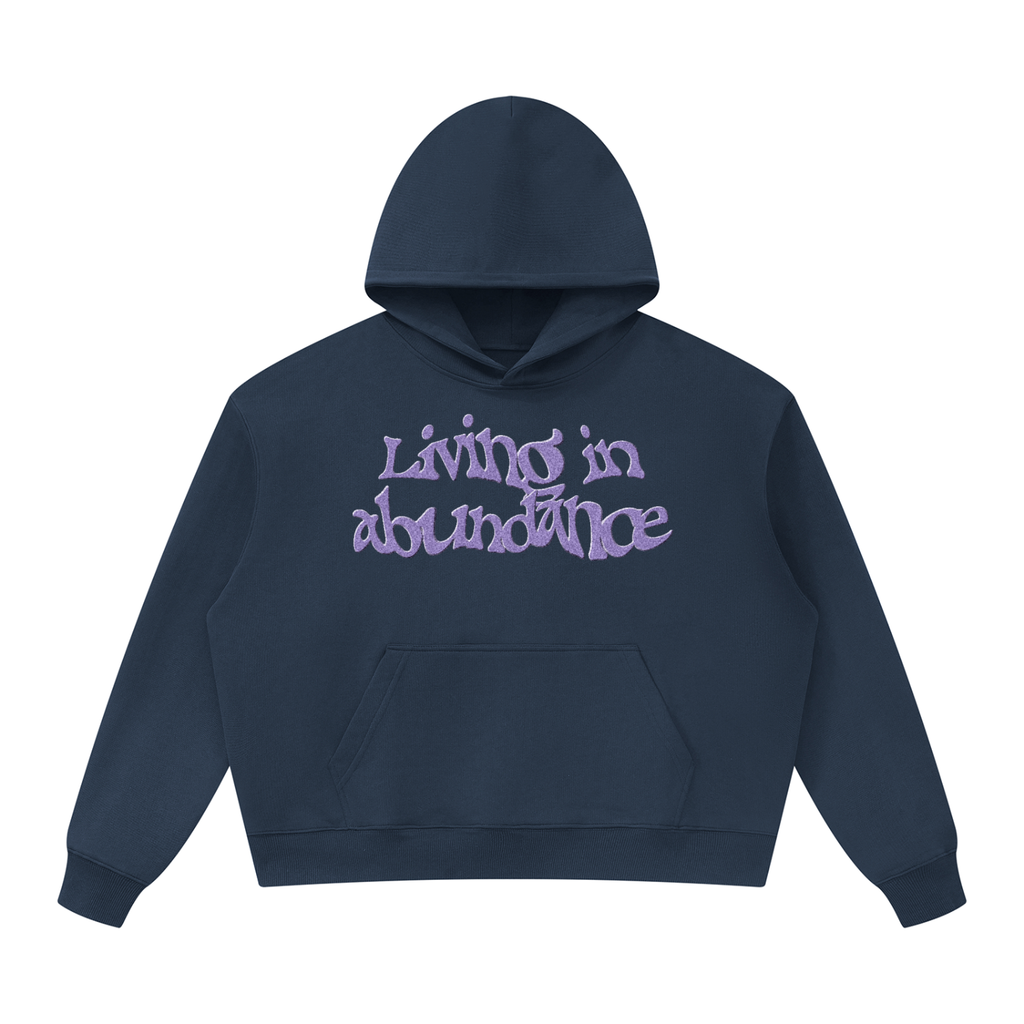ABUNDANCE Hoodie Navy