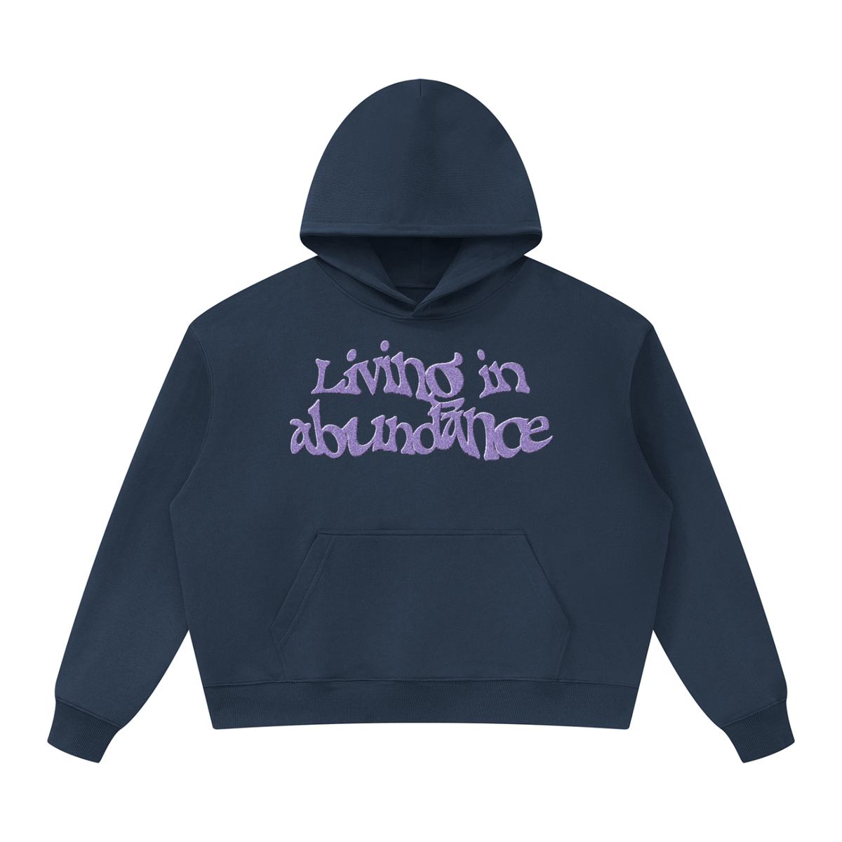 ABUNDANCE Hoodie Navy