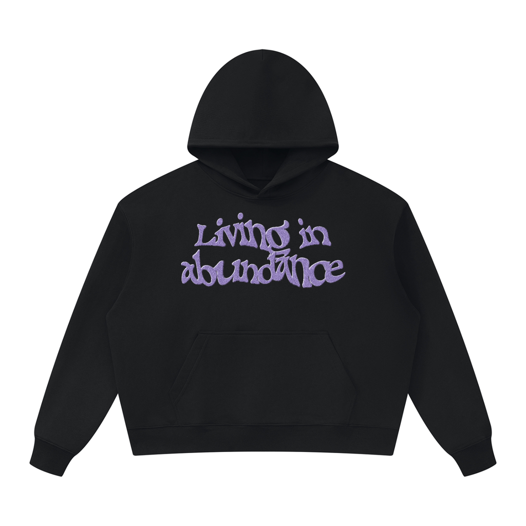 ABUNDANCE Hoodie Black