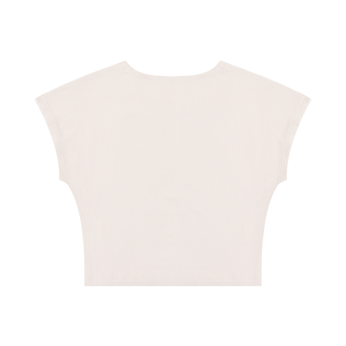 HELIX Slim Crop T-Shirt Apricot