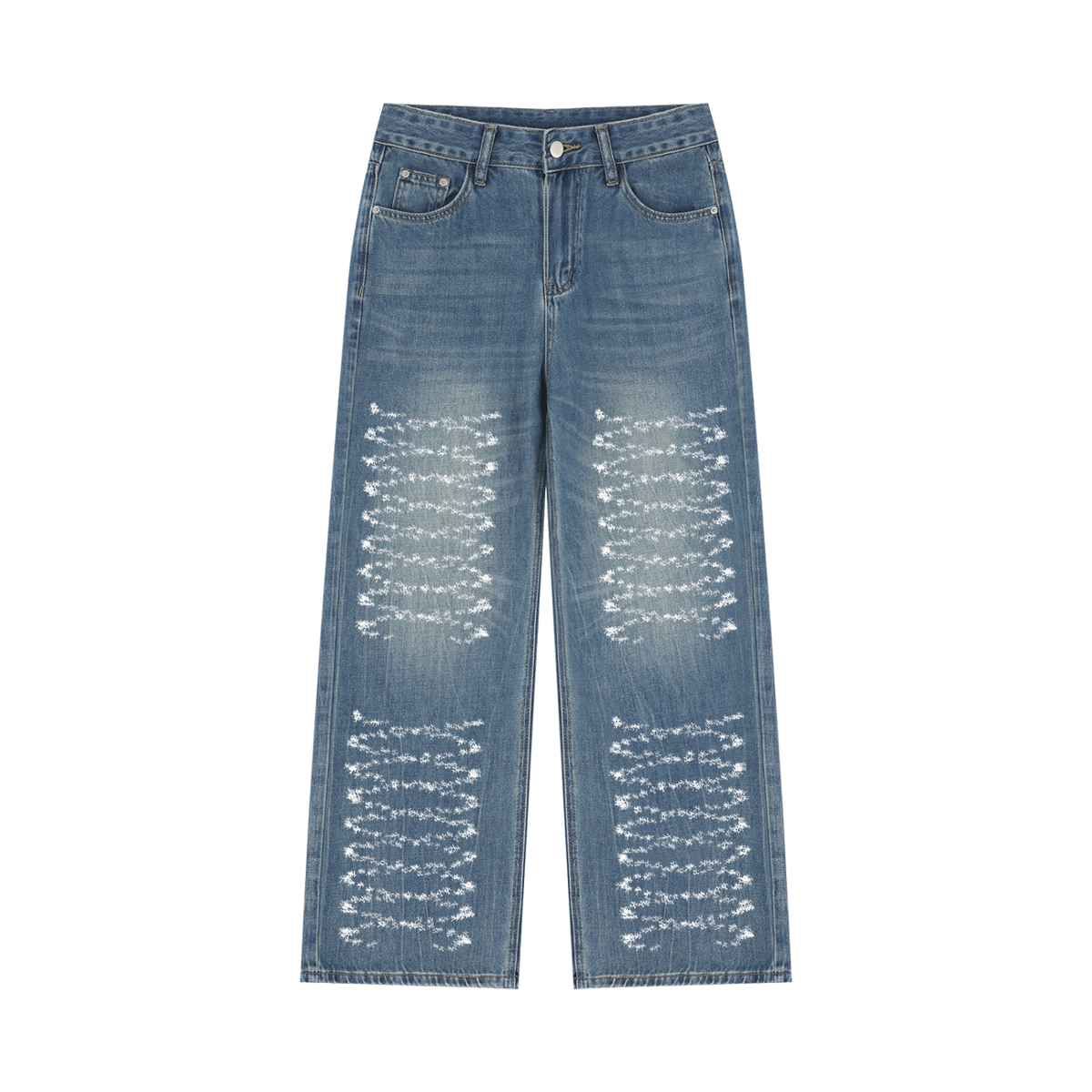 HELIX Women Wide Leg Jeans Blue