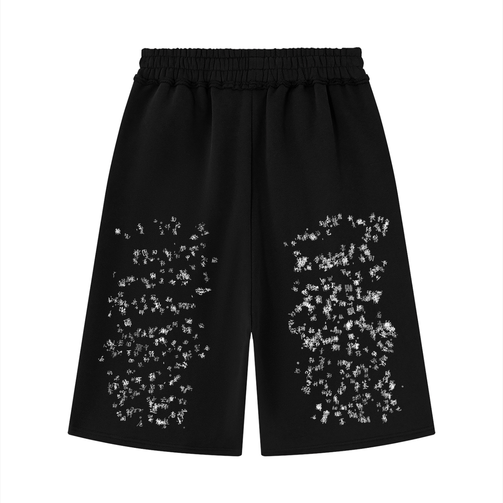 POEM Fleece Shorts Black