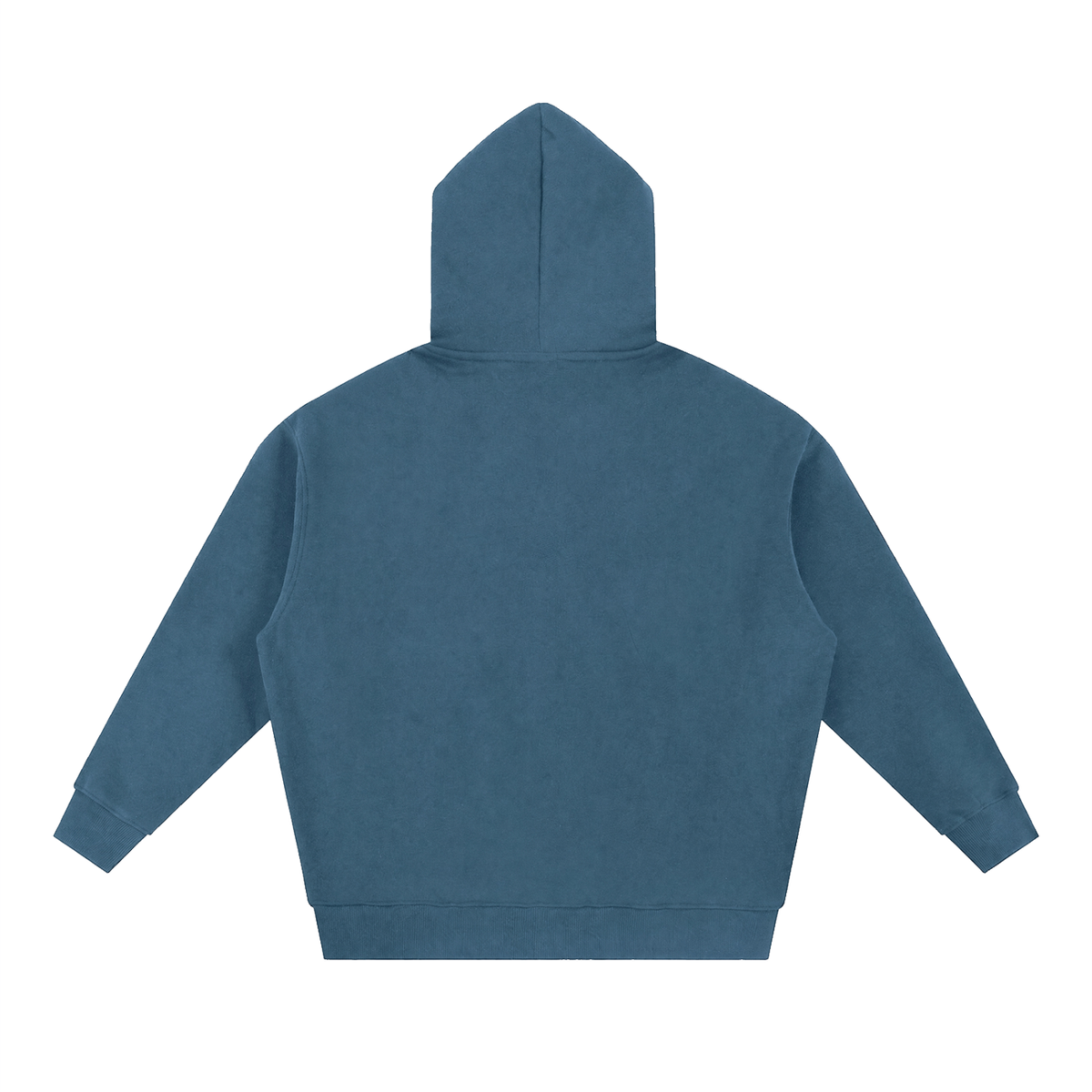 MURAN Boxy Zip-Up Hoodie Blue
