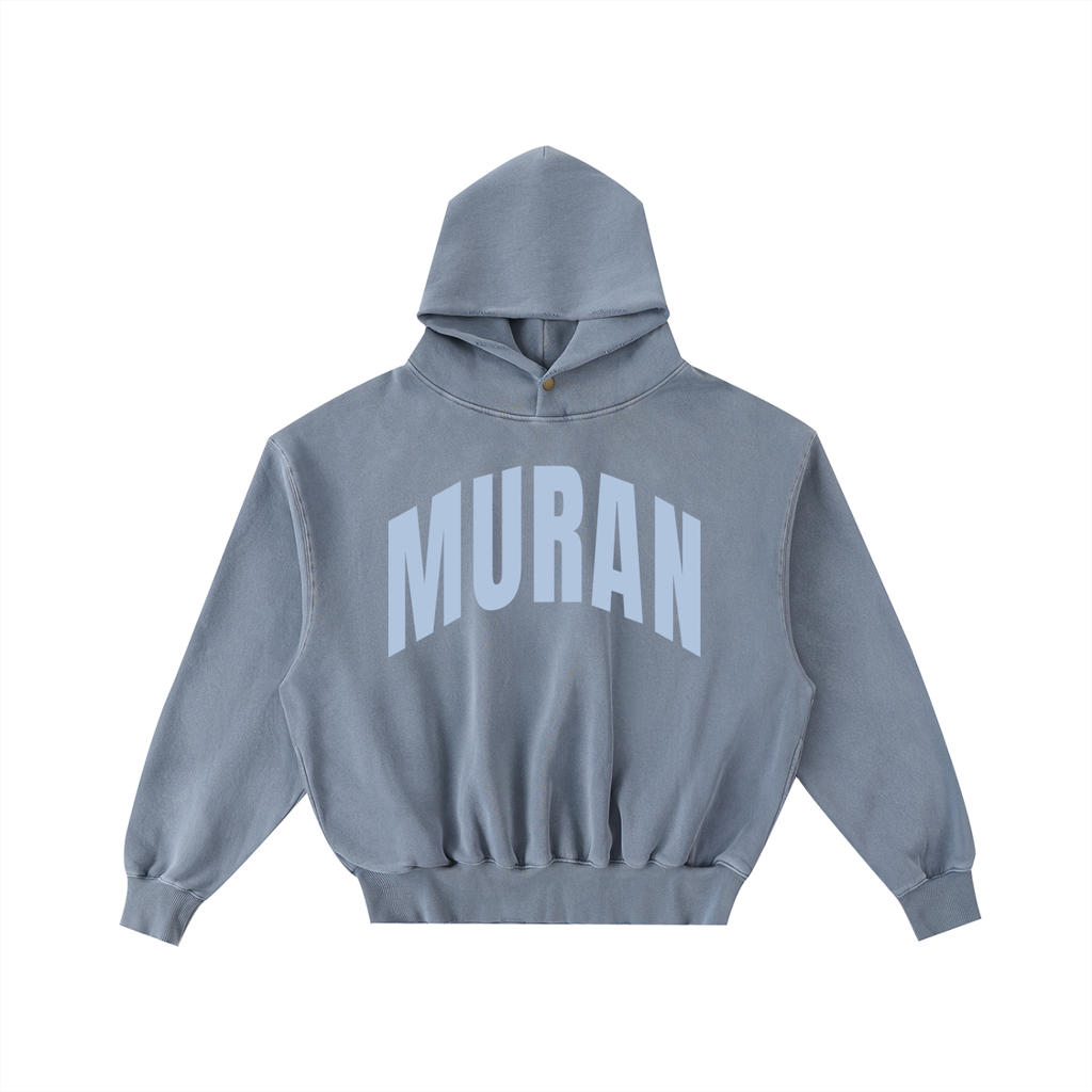 MURAN Logo Hoodie Blue