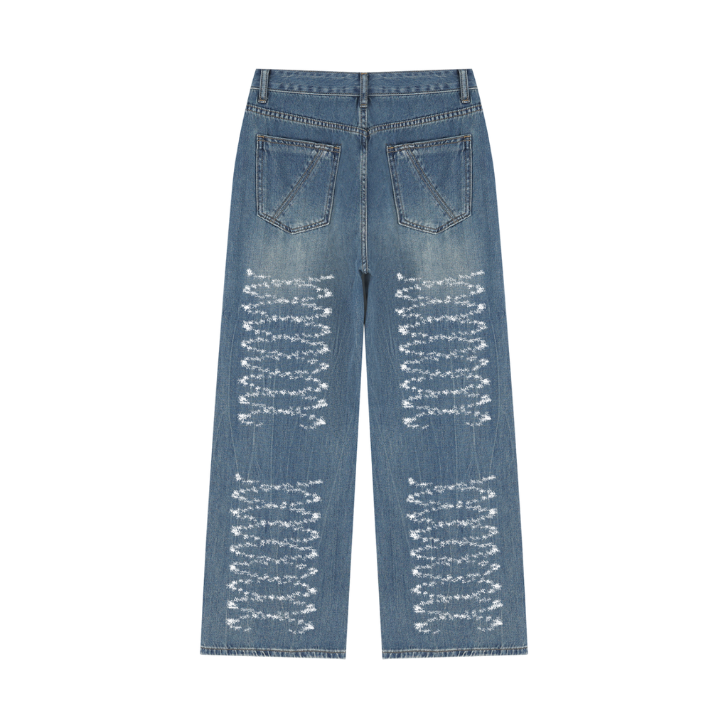 HELIX Women Wide Leg Jeans Blue