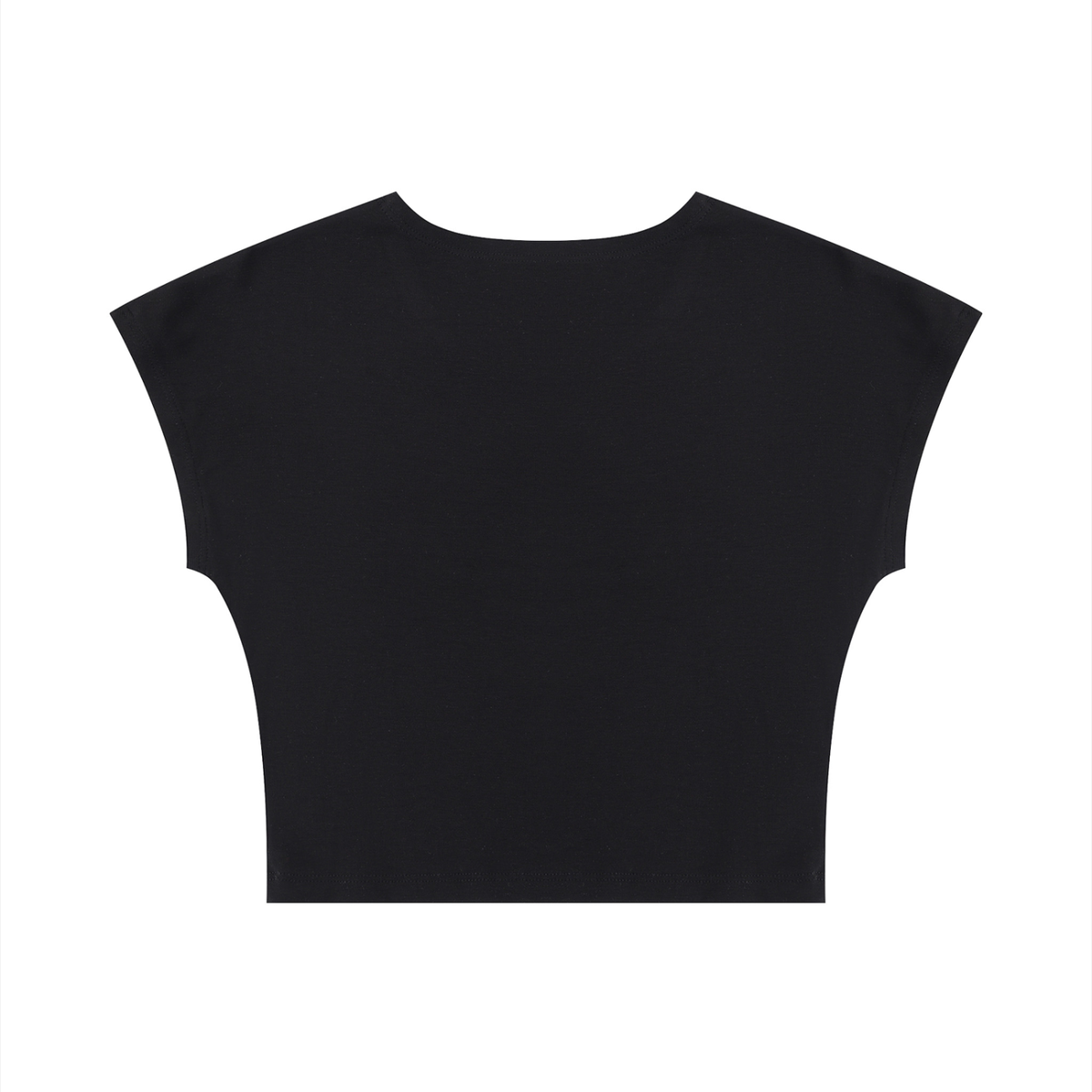 HELIX Slim Crop T-Shirt Black
