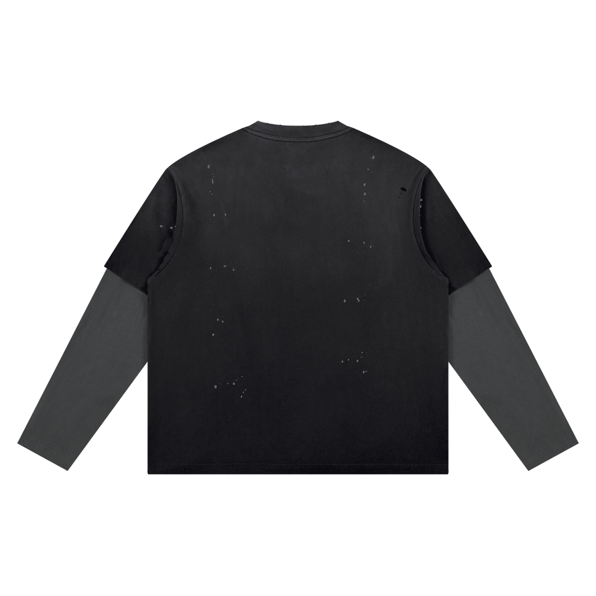 HEAVENLY Double Sleeve T-shirt Black