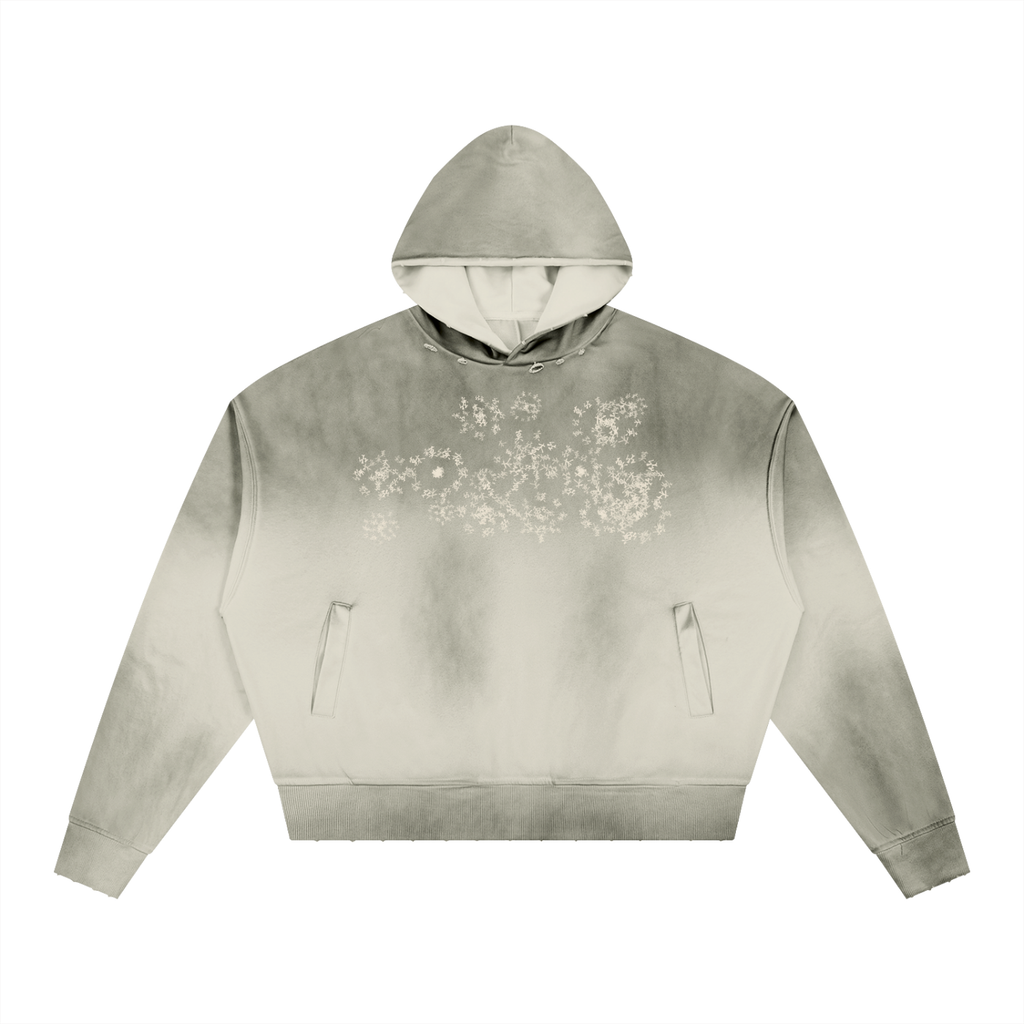 SUNFADE Boxy Hoodie Light Grey
