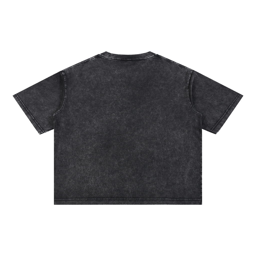 MURAN Logo Boxy T-Shirt Black