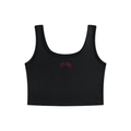 MURAN Cropped Tank Top Black