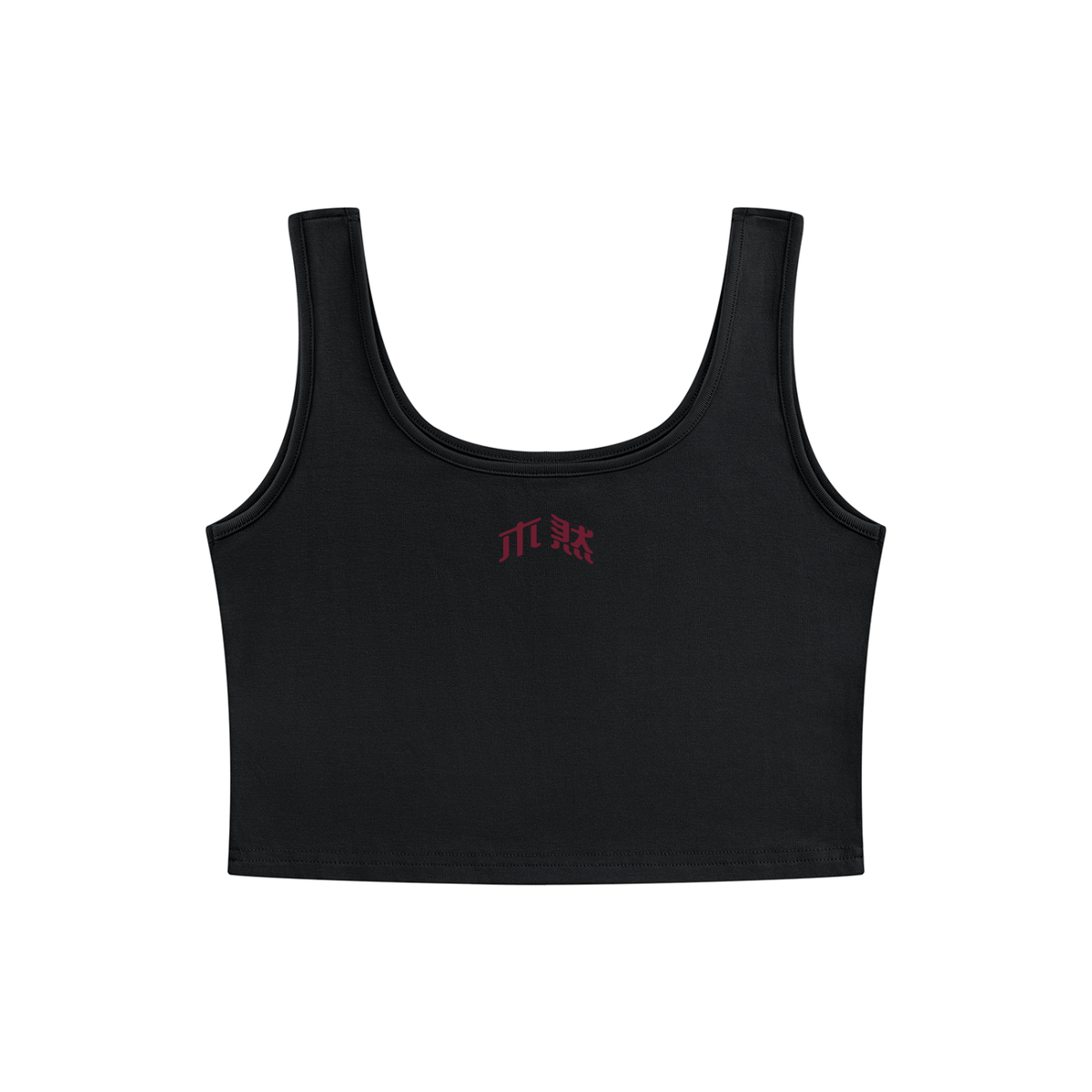 MURAN Cropped Tank Top Black