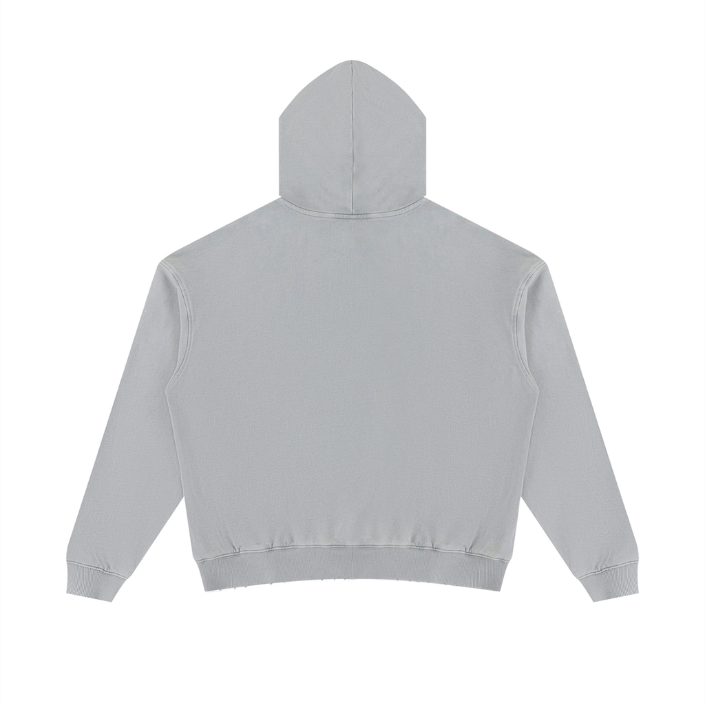 MURANMAIMO Distressed Hoodie Grey